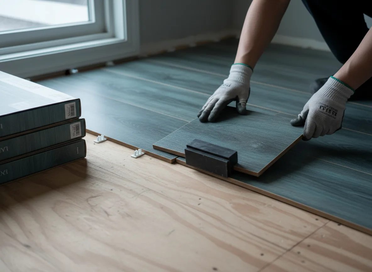 Luxury Vinyl Plank Installation company in Mullinville, KS
